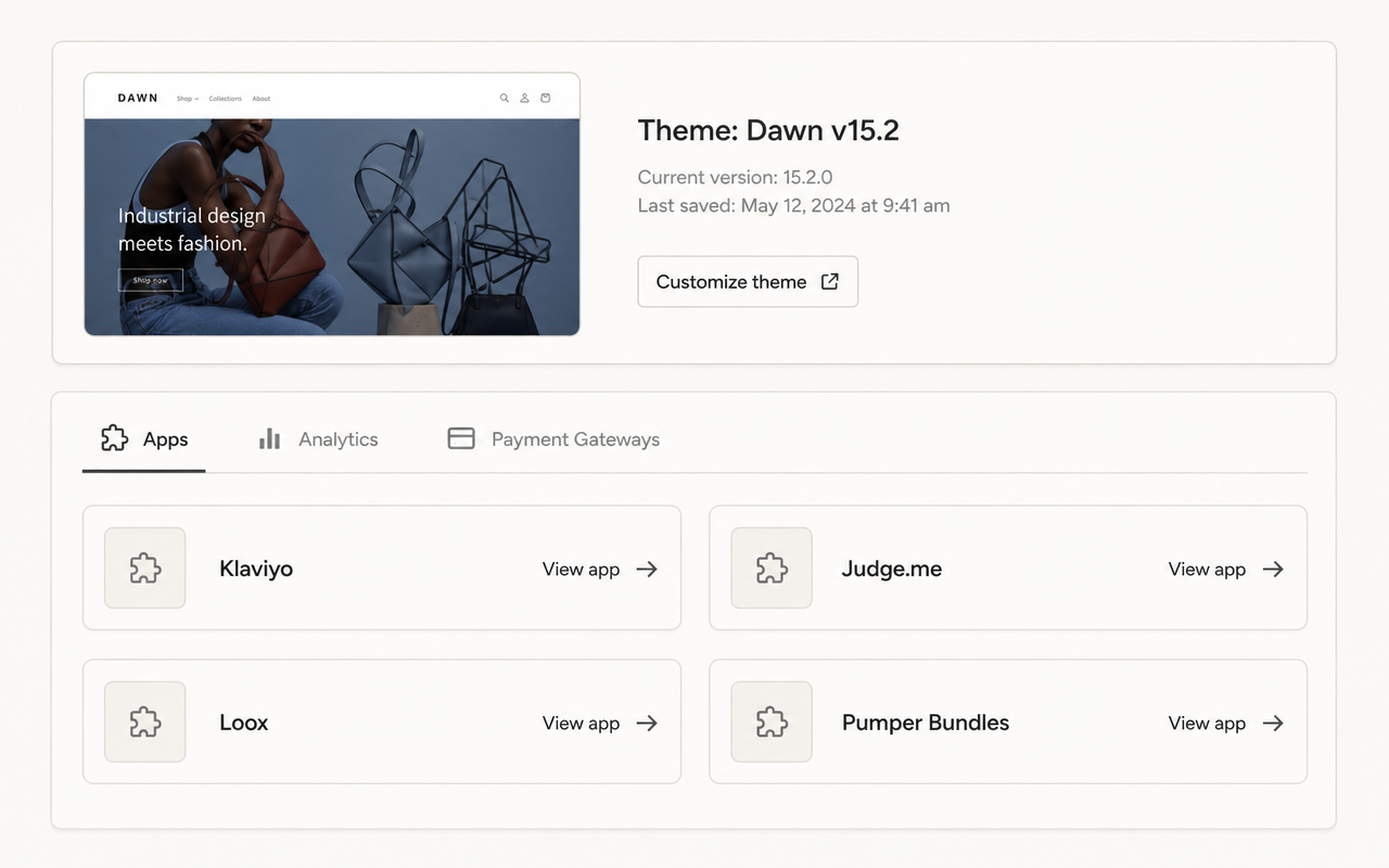 Theme and App Inspector